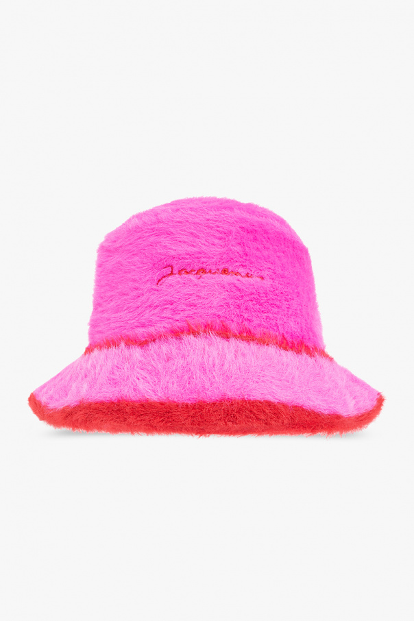 帽子 Jacquemus bucket hat SchaferandweinerShops Guyana - Pink Bucket hat with logo